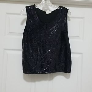 Korrigan black womens M sequins tank top